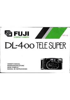 Fujifilm DL 400 manual. Camera Instructions.